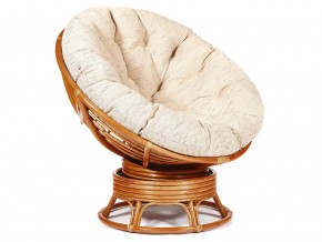 Кресло-качалка Papasan w 23/01 B с подушкой Cognac, ткань Старт в Александровске - aleksandrovsk.магазин96.com | фото