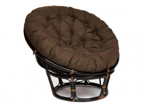 Кресло Papasan 23/01 W с подушкой Antique brown, ткань Коричневый в Александровске - aleksandrovsk.магазин96.com | фото