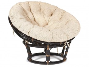 Кресло Papasan 23/01 W с подушкой Antique brown, ткань Старт в Александровске - aleksandrovsk.магазин96.com | фото